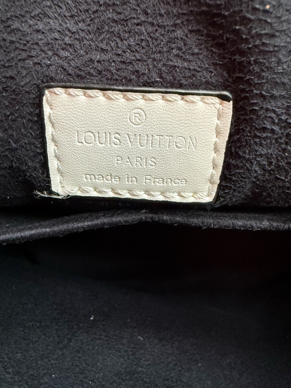 Louis Vuitton Monogram Shoulder Bag with Black and White Braided Handle - Picture 6 of 12